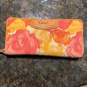 Coach Floral Wallet